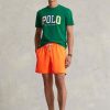 Orange Men’s Ralph Lauren Traveller Swimming Trunk  Shorts