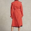 Orange Women’s Ralph Lauren Silk-Blend Coats Orange Women’s Ralph Lauren Silk-Blend Coats