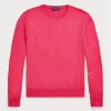 Pink Men’s Ralph Lauren Cotton Crewneck Jumper  Sweaters