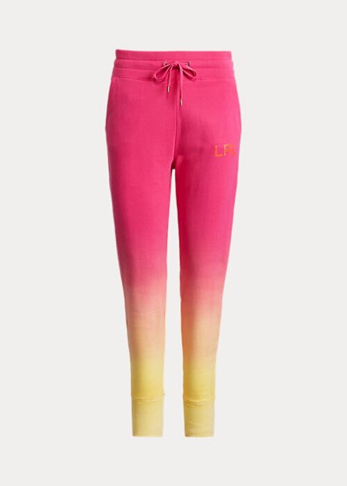 Pink / Orange / Yellow Women’s Ralph Lauren Dip-Dyed French Terry Sweatpants Pink / Orange / Yellow Women’s Ralph Lauren Dip-Dyed French Terry Sweatpants