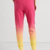 Pink / Orange / Yellow Women’s Ralph Lauren Dip-Dyed French Terry Sweatpants Pink / Orange / Yellow Women’s Ralph Lauren Dip-Dyed French Terry Sweatpants