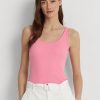 Pink Women’s Ralph Lauren Cotton-Blend Tanks