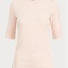 Pink Women’s Ralph Lauren Cotton Boatneck   Tops