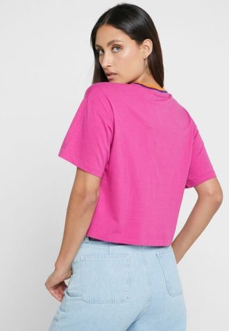 Pink Women’s Ralph Lauren Crew Neck Graphic T Shirts