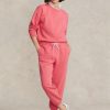Pink Women’s Ralph Lauren Fleece Athletics   Pants