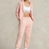 Pink Women’s Ralph Lauren Fleece Athletics   Pants