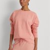 Pink Women’s Ralph Lauren Fleece Pullover Sweatshirts Pink Women’s Ralph Lauren Fleece Pullover Sweatshirts