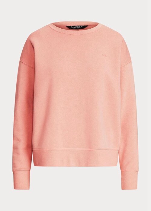 Pink Women’s Ralph Lauren Fleece Pullover Sweatshirts Pink Women’s Ralph Lauren Fleece Pullover Sweatshirts