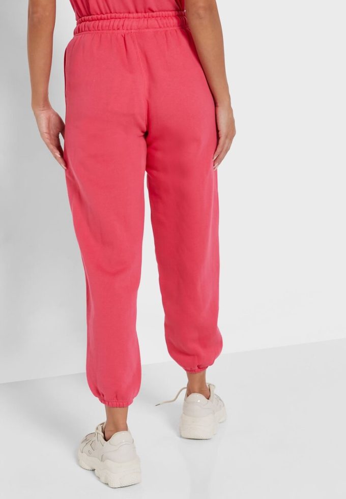 Pink Women’s Ralph Lauren High Waist Ankle Sweatpants