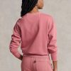 Pink Women’s Ralph Lauren Organic Cotton Crewneck Sweatshirts