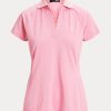 Pink Women’s Ralph Lauren Tailored Fit Piqué Polo Shirts