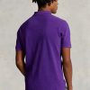 Purple Men’s Ralph Lauren Custom Slim Fit Mesh Polo Shirts