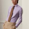 Purple Men’s Ralph Lauren Gingham Formal   Shirts