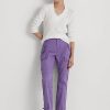 Purple Women’s Ralph Lauren Featherweight Twill Cargo Ankle Pants
