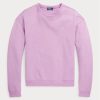 Purple Women’s Ralph Lauren Fleece Crewneck Pullover Sweatshirts