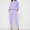Purple Women’s Ralph Lauren Wide Leg Sweatpants