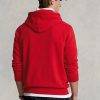 Red Men’s Ralph Lauren Big Polo Crest Fleece Hoodie Red Men’s Ralph Lauren Big Polo Crest Fleece Hoodie