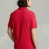 Red Men’s Ralph Lauren The Iconic Mesh Polo Shirts