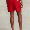 Red Men’s Ralph Lauren Traveller Swimming Trunk  Shorts