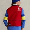 Red Men’s Ralph Lauren Water-Repellent Utility Vest