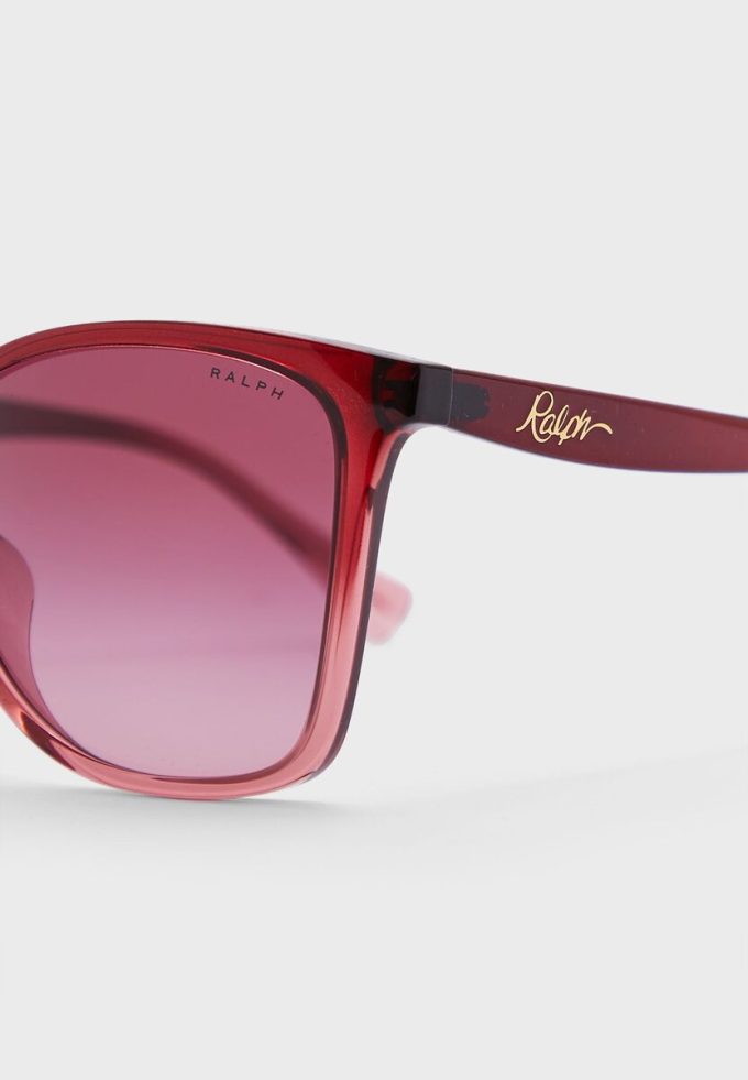 Red Women’s Ralph Lauren 0Ra5281U Wayfarers Sunglasses