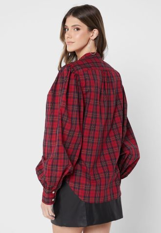 Red Women’s Ralph Lauren Button Down Tops