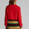 Red Women’s Ralph Lauren Wool Sweater Coats Red Women’s Ralph Lauren Wool Sweater Coats
