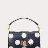 Refined Navy/Vanilla Women’s Ralph Lauren Polka-Dot Small Tayler Crossbody Bags Refined Navy/Vanilla Women’s Ralph Lauren Polka-Dot Small Tayler Crossbody Bags