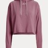 Rose Women’s Ralph Lauren Cropped Cotton Jersey Sweatshirts