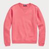 Rose Women’s Ralph Lauren Fleece Crewneck Pullover Sweatshirts