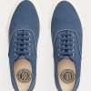 Royal Blue Men’s Ralph Lauren Canvas Sneakers