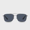 Silver Men’s Ralph Lauren 0Ph3137 Clubmaster Sunglasses