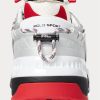 Silver / Red / Black Men’s Ralph Lauren PS200 Sneakers