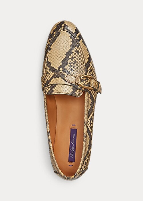 Snake Women’s Ralph Lauren Avah Welington Ayers Snakeskin Loafers Snake Women’s Ralph Lauren Avah Welington Ayers Snakeskin Loafers