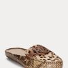 Snake Women’s Ralph Lauren Brynn Embossed Leather & Haircalf Driver Flat Shoes Snake Women’s Ralph Lauren Brynn Embossed Leather & Haircalf Driver Flat Shoes