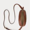 Vnl_lrn Tn/Lrn Tn/Vnl-frn Women’s Ralph Lauren Striped Medium Jordynn Crossbody Bags