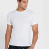 White Men’s Ralph Lauren 2 Pack Essential Crew Neck T Shirts