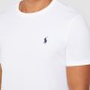 White Men’s Ralph Lauren Custom Slim Fit Cotton T Shirts