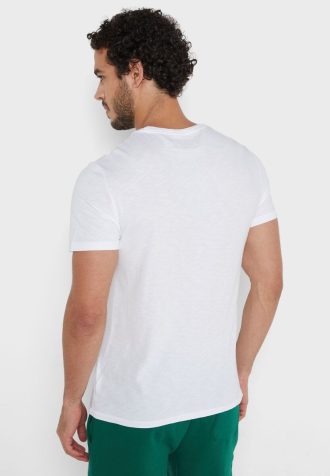 White Men’s Ralph Lauren Essential Crew Neck T Shirts
