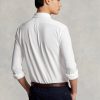White Men’s Ralph Lauren Featherweight Mesh   Shirts