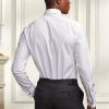 White Men’s Ralph Lauren Keaton Poplin Formal  Shirts