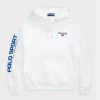 White Men’s Ralph Lauren Polo Sport Fleece Hoodie