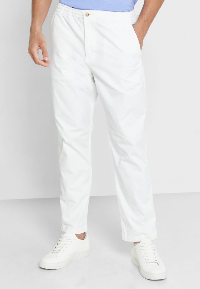 White Men’s Ralph Lauren Prepster Sweatpants