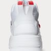 White Men’s Ralph Lauren PS100 High-Top Sneakers