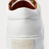 White Men’s Ralph Lauren Severn Calfskin Sneakers White Men’s Ralph Lauren Severn Calfskin Sneakers