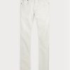 White Men’s Ralph Lauren Slim Fit Stretch  Jeans