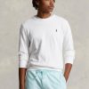 White Men’s Ralph Lauren Spa Terry   Sweatshirt