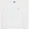 White Men’s Ralph Lauren Spa Terry   Sweatshirt