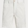 White Men’s Ralph Lauren Stretch Straight Fit Chino  Shorts