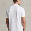 White Men’s Ralph Lauren The Iconic Mesh Polo Shirts